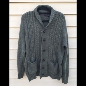 Foreign Exchange cable knit cardigan
